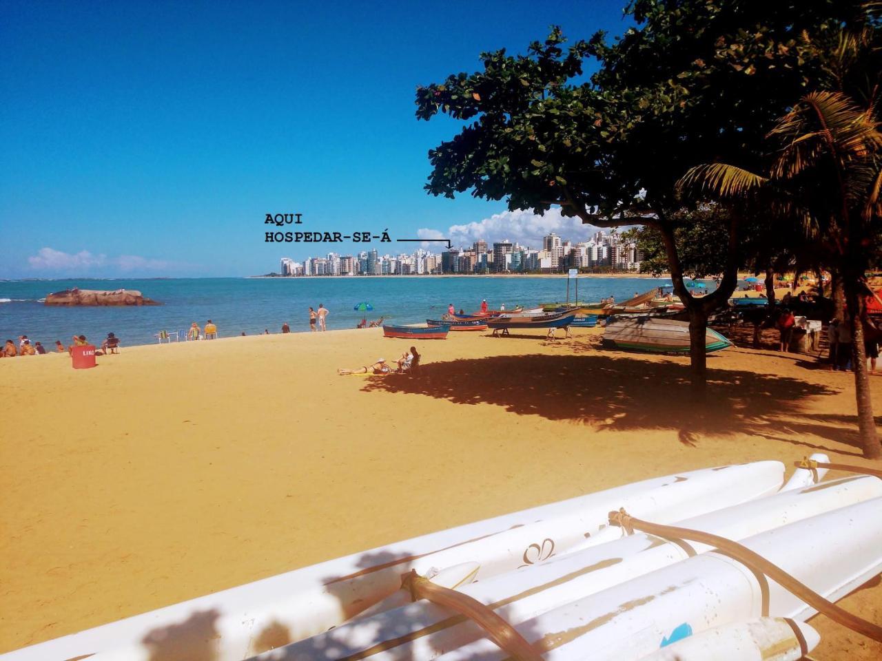Flat Pasargada 712, Free Bikes, Pe Na Praia ヴィラ・ヴェーリャ エクステリア 写真